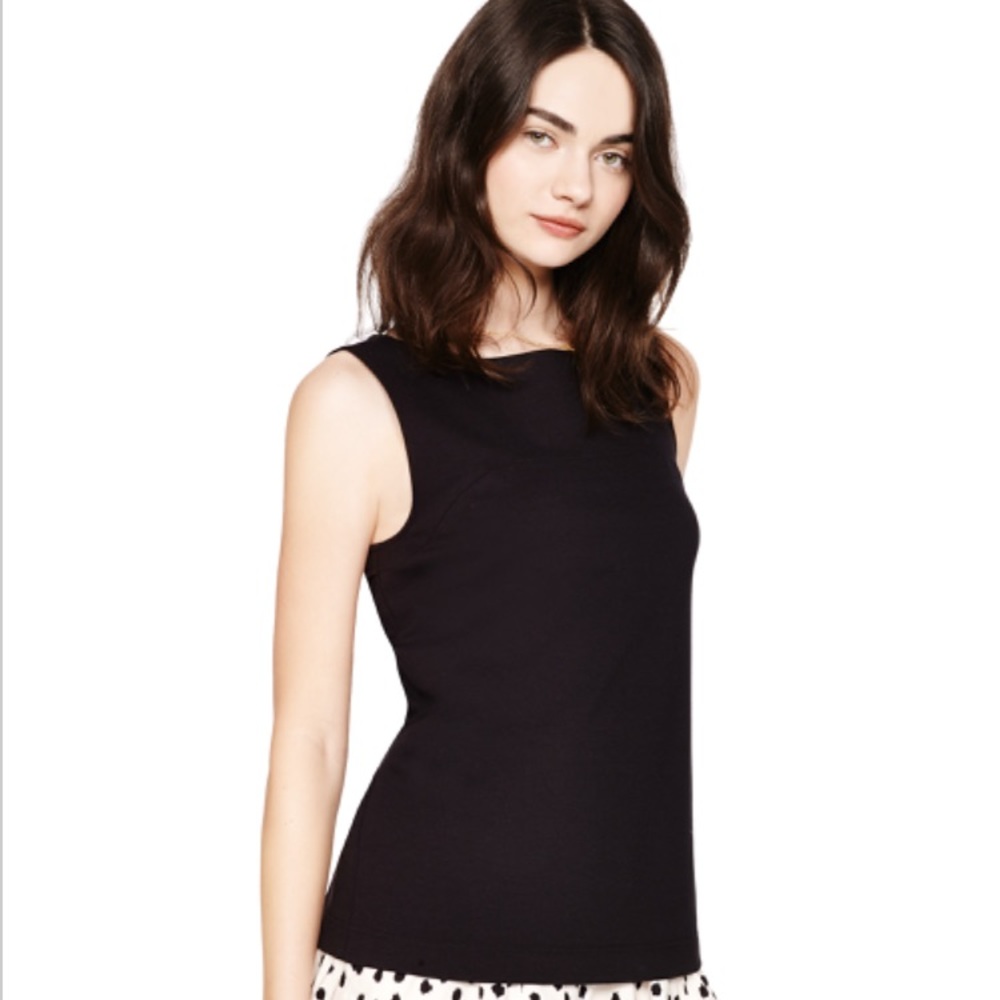 Kate Spade Bow Back Ponte Top